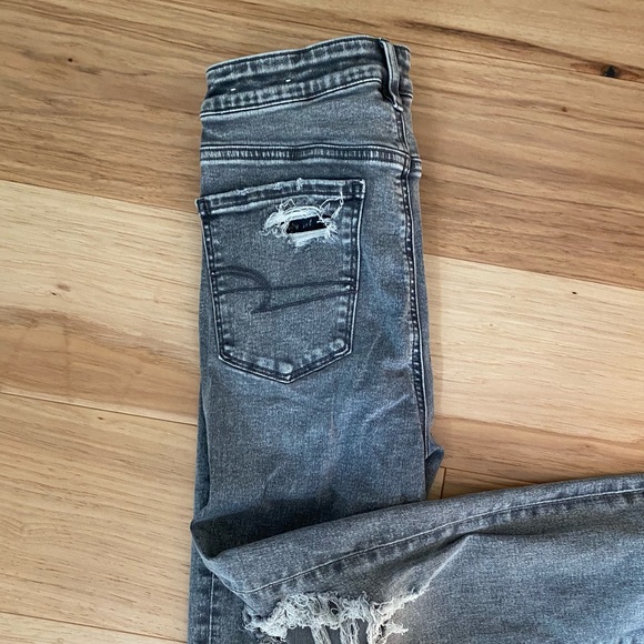 Grey Ripped Jeans - Picture 3 of 3